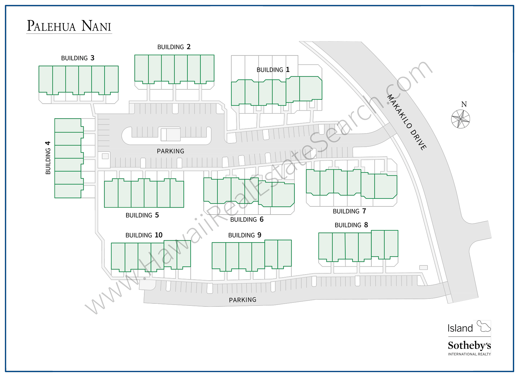 Palehua Nani Map